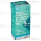 MYLAN Alginate de sodium / Bicarbonate de sodium 500 mg/267 mg, suspension buvable en sachet
