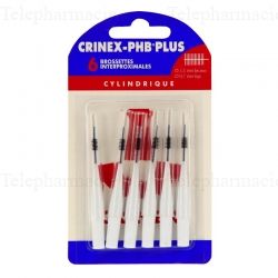 CRINEX PHB Plus brossettes cylindriques blanches 3,5 mm x6