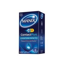 MANIX Contact plus - Préservatifs sensations intactes Boîte de 24 préservatifs